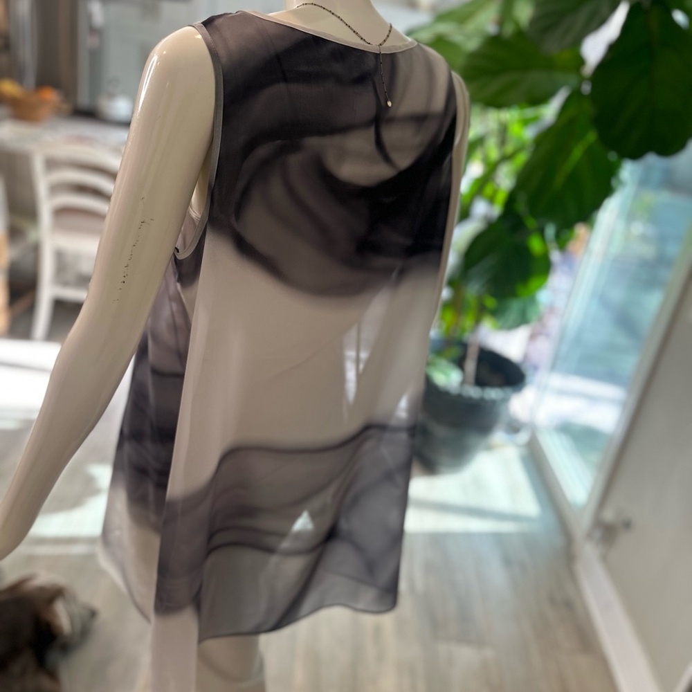 Marla Wynne Chiffon Tank Tunic - Picture 4 of 4